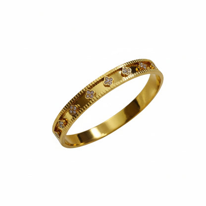 Premium Gold-Plated Hand Cuff – Adjustable