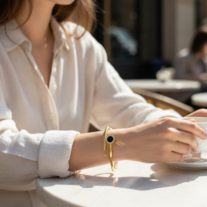 Premium Gold Hand Cuff – Adjustable