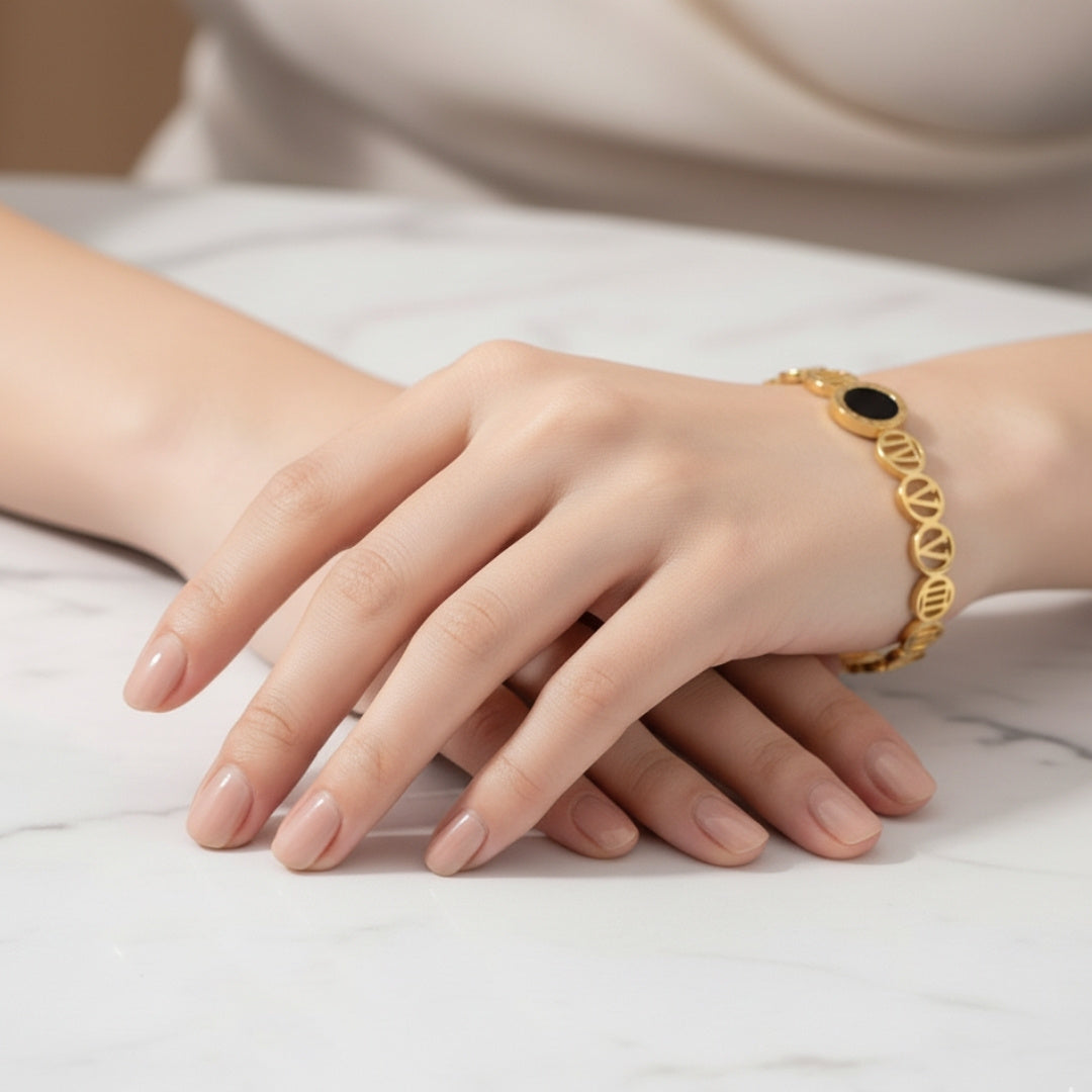 Premium Gold Hand Cuff – Adjustable