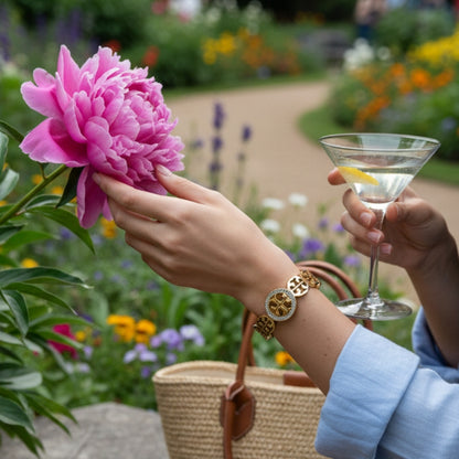 Premium Gold-Plated Heart Hand Cuff – Adjustable