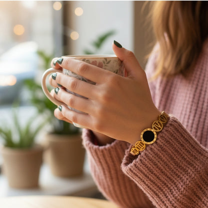 Premium Gold Hand Cuff – Adjustable